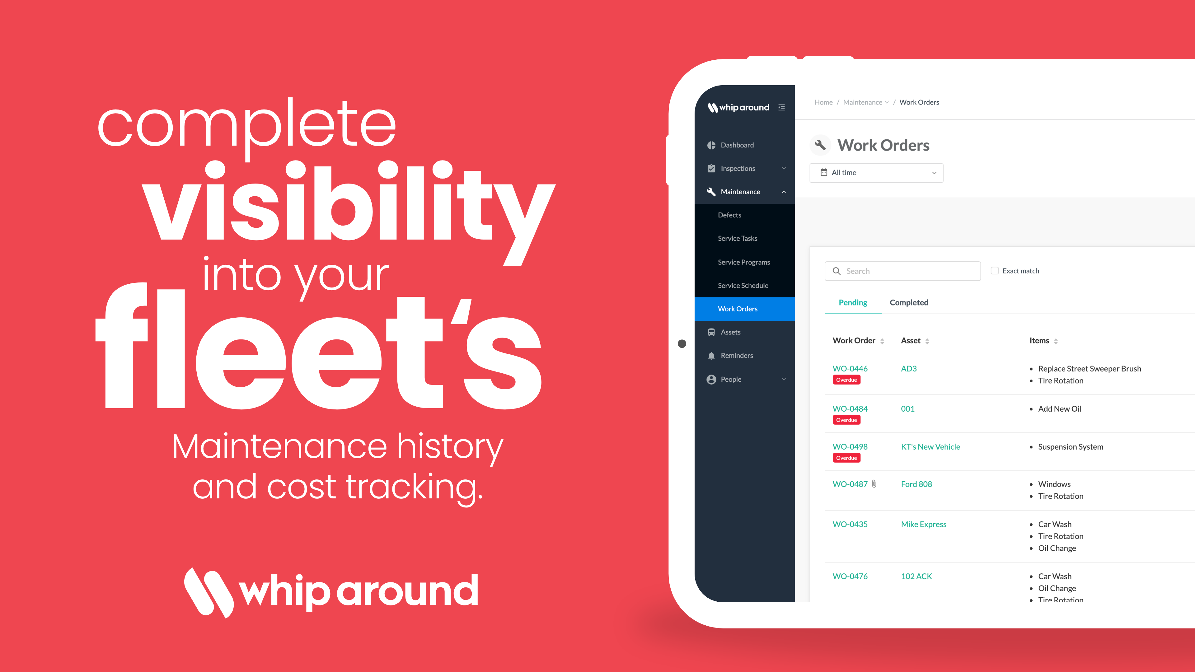 screenshot of Whip Around